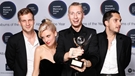 Wolf Alice with their 2018 Prize